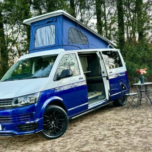 VW Transporter Two Tone White/Blue